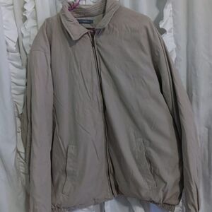 Croft&Barrow Men's Khaki Bomber Jacket
